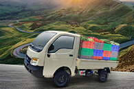 Tata Ace Gold White Pop Up Front View